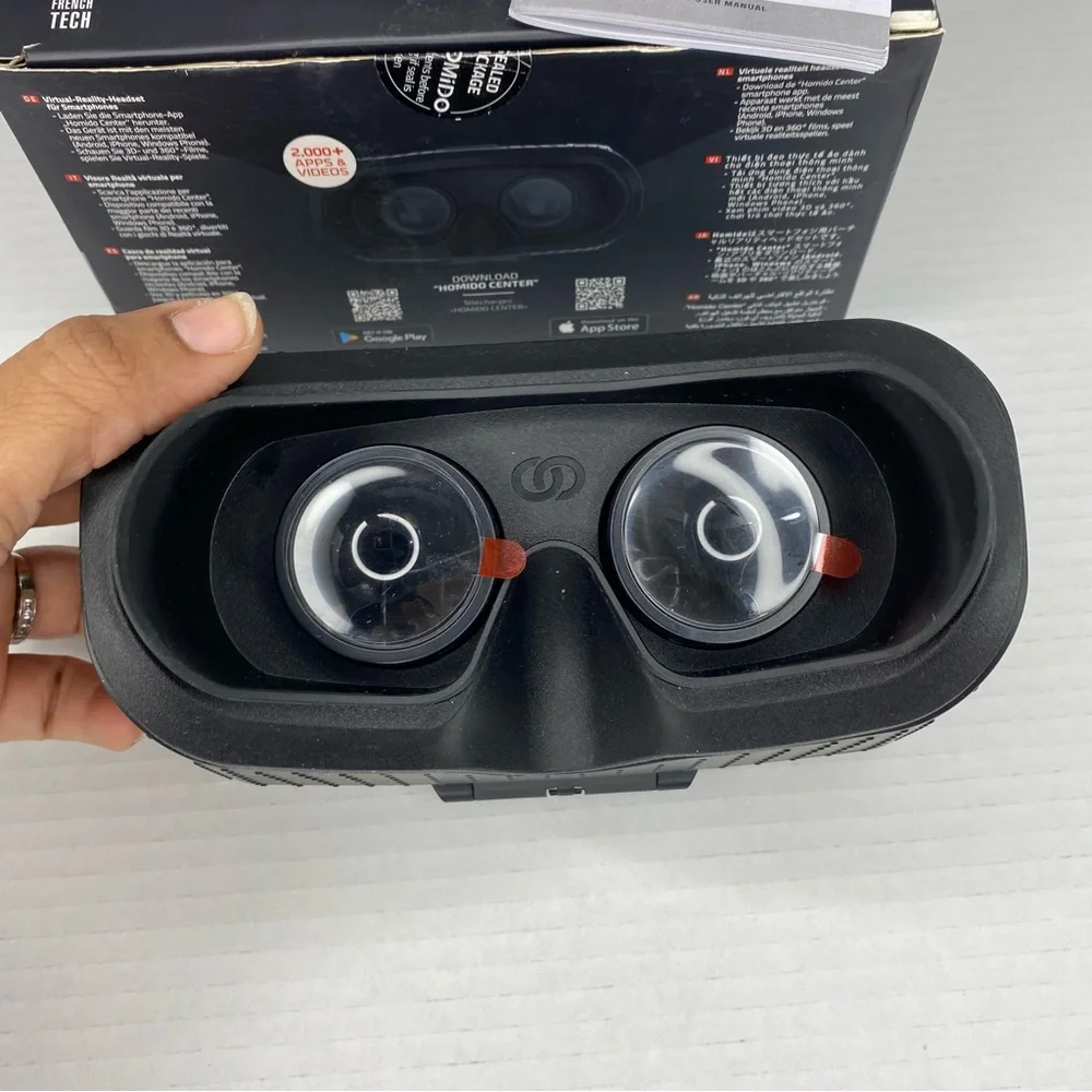 Homido VIRTUAL REALITY HEADSET FOR SMARTPHONES Open box Never Used